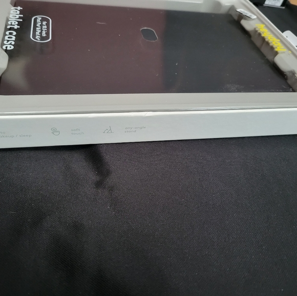 Heyday iPad Pro iPad Air Tablet Case Any Angle Stand Black Soft Touch 10.5 New - Picture 4 of 4